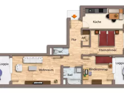 Wohnung in Kitzbühel - Gestalten Sie Ihr Zuhause