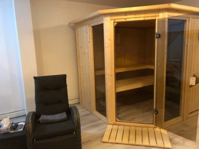 Sauna im Untergeschoss