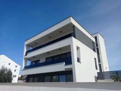 Neubauwohnung mit Meerblick (60 m zum Strand) - Insel Pag - Kroatien